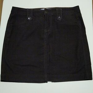 Corduroy skirt in deep rich brown color, great condition